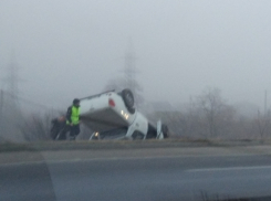 На Каля Орхеюлуй этим утром перевернулась машина 