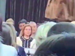 Майя Санду засветилась на показе мод молдавских дизайнеров 