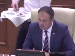 Обслуживающий спикера парламента Молдовы официант «при параде» попал на видео 
