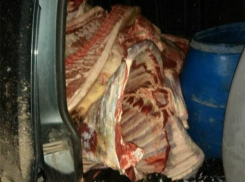 Полтонны опасного мяса обнаружили в направлявшемся в столицу автомобиле