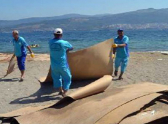 Корабль под флагом Молдовы испортил турецкий пляж и был наказан