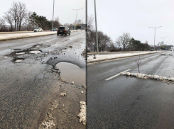 Снежный забор и дерево появились на смертельно опасном участке по дороге в аэропорт Кишинева