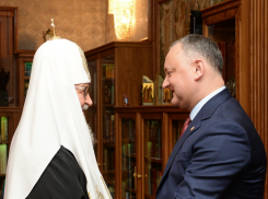 Игорь Додон встретился в Москве с Патриархом Кириллом