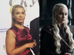 Тимошенко появилась на публике в образе «матери драконов»