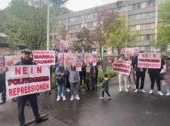 В Швейцарии возмущены арестом Таубер - люди протестуют в Берне