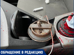 На трассе кусок железа от фуры отлетел водителю легковушки прямо в лицо