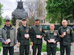 Семь поисковиков награждены медалями Минобороны