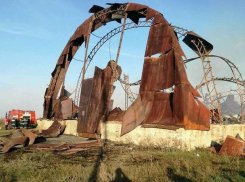 Огонь полностью уничтожил склад с фуражом на окраине Штефан Водэ