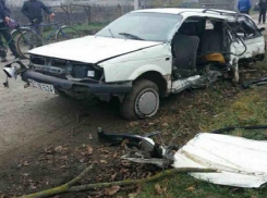 Водитель получил множественные переломы при «таране столба» под Бричанами