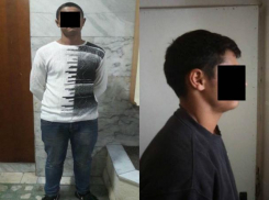 Задержание напавших на девушку в лифте бандитов показали на видео