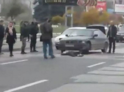 ДТП на Ботанике с попавшим под автомобиль подростком сняли на видео 