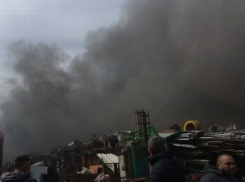 На Ботанике снова горит растительность, чёрный дым валит из района Кодру