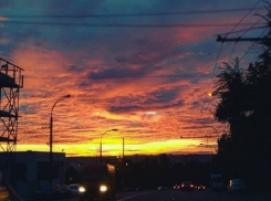 Фантастический закат в Кишиневе на День города потряс горожан