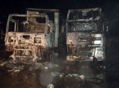 Огненная ловушка уничтожила столичные фуры на парковке в Рыбнице 