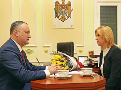 Игорь Додон провел встречу с Башканом Гагаузии Ириной Влах 