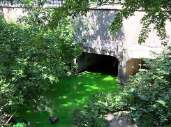 На Рышкановке помылись марсиане: зеленая субстанция напугала прохожего