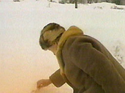 Ученые заявили, что в цветном снеге, выпавшем в Молдове, виноваты пески из Африки 