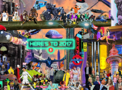 Самые впечатляющие и отвратительные события 2017 года разместили в одном рисунке