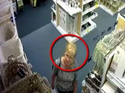 Воровка с внешностью чиновницы попала на видеокамеру столичного магазина