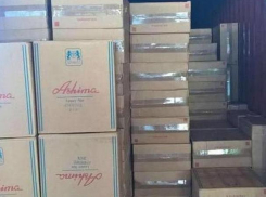 Задержание крупной партии молдавских сигарет неизвестного происхождения показали на видео в Румынии