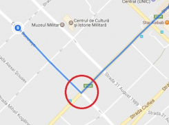 На трех улицах Кишинева образовались пробки из-за аварии 