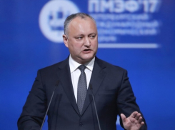 Додон готов участвовать в Петербургском экономическом форуме