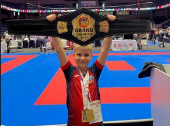 9-летний спортсмен из Молдовы завоевал первый в истории чемпионский пояс WSF 