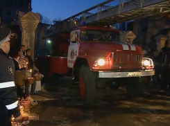 В Дондюшанском районе сгорела церковь