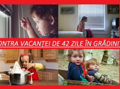 Родители против введения 42-дневных каникул в детских садах Молдовы