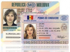 Молдавских водителей призывают сменить права на документ нового образца 
