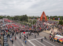 ПСРМ приняла участие в Марше Победы и Бессмертного Полка