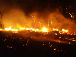 Огненный ад на кладбище Святого Лазаря сняли на видео