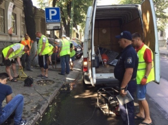 В Кишиневе начали удалять нелегальные знаки зарезервированной парковки