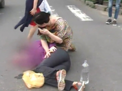 В Кишиневе автомобиль такси сбил женщину на переходе