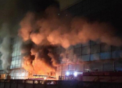 На Рышкановке горел завод Мезон, пожар потушен