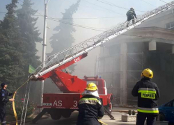 Пожар в здании филармонии удалось локализовать