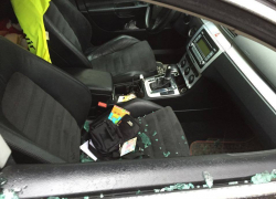 Этой ночью на Ботанике разбили и обокрали 26 машин 