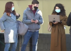 Студенты протестуют - они против возвращения за парты университетов