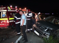 Пассажир микроавтобуса из Молдовы и его 10-летняя дочь пострадали в ДТП в Румынии