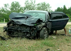 Муж с женой и маленькими детьми пострадали в ДТП с микроавтобусом на трассе Кишинев - Леушень