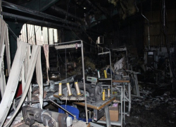 В Бельцах произошел пожар на швейной фабрике