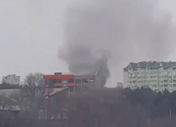 В Кишиневе загорелась гостиница, пострадал постоялец