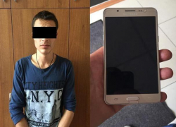 Задержание грабителя, вырвавшего сумку из рук девушки на Рышкановке, попало на видео