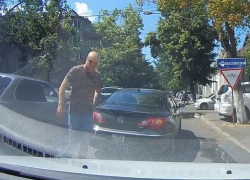 Нелепое ДТП в центре Кишинева попало на видео