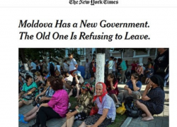 The New York Times о Молдове: Старое правительство отказывается уходить