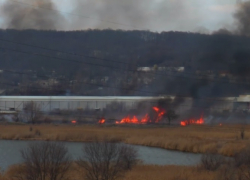 На Буюканах произошло возгорание сухой травы
