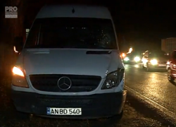 В Кишиневе микроавтобус насмерть сбил женщину 