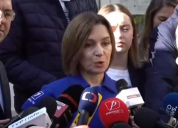 Санду проголосовала и обратилась к гражданам: «Молдова в беде, завтра может быть поздно»