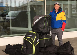 Олимпийский старт молдавского спортсмена Кристофера Херля сорвали мороз и штормовой ветер в Пхенчхане