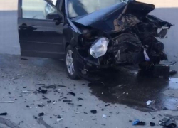 На Чеканах жёстко столкнулись Skoda и Volkswagen